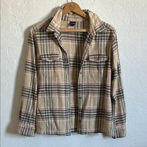 Patagonia Plaid Button-Up
